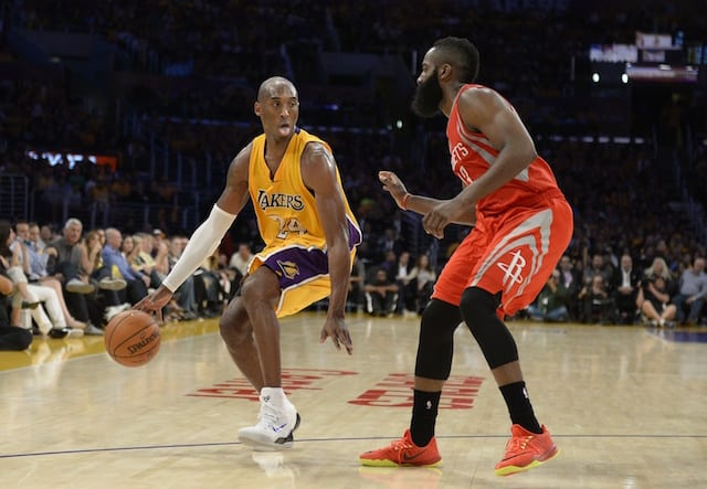 James Harden On Kobe Bryant: ‘i’ve Admired Him Since I Was Growing Up’