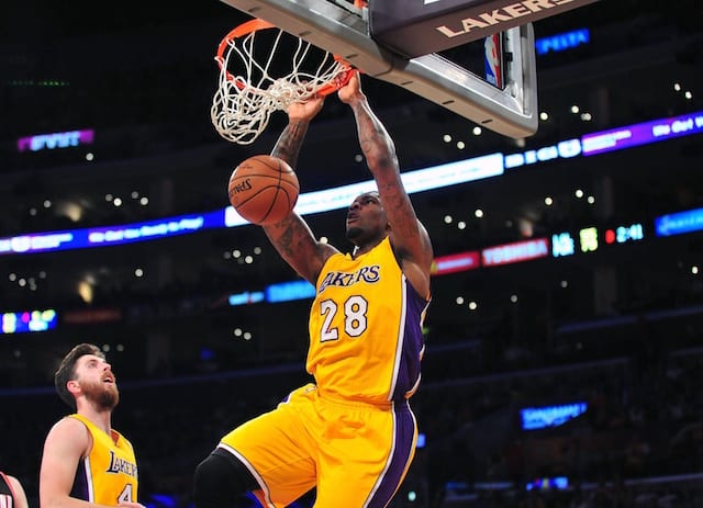 Lakers Rumors: Tarik Black Suffering From Minor Ankle Injury