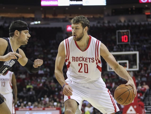 Nba News: Pistons Acquire Donatas Motiejunas, Marcus Thornton From Rockets