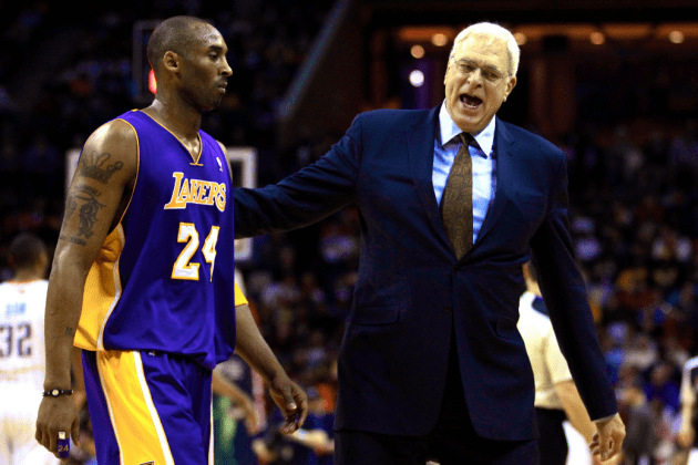 Phil Jackson, Kobe Bryant, Lakers