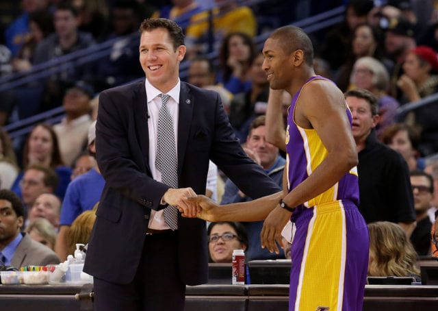 Metta World Peace Says Luke Walton Is ‘perfect’ For Lakers Coaching Job