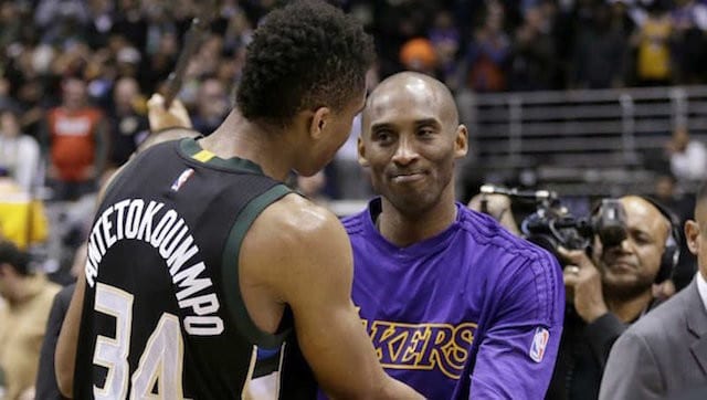 Giannis Antetokounmpo Shares What Kobe Bryant Told Him In Post-game Meeting