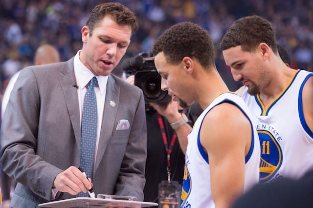 Stephen Curry, Klay Thompson See Culture Change In Lakers With Luke Walton