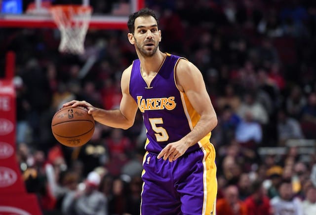 Lakers News: Jose Calderon Out 2-4 Weeks With A Hamstring Strain