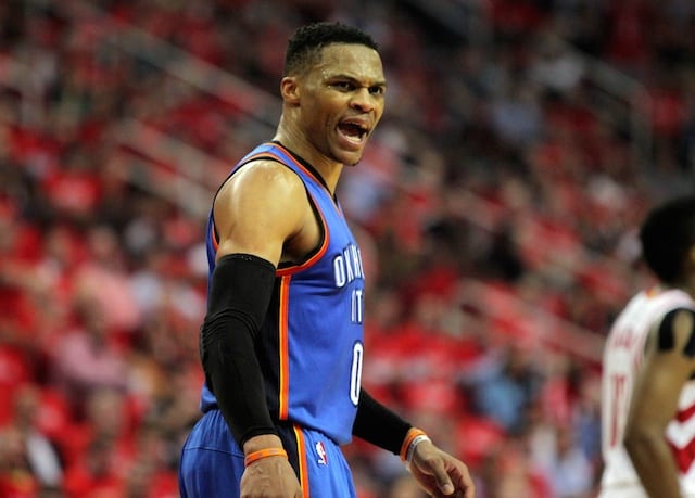 Nba Playoffs: Russell Westbrook Goes On Rant Defending Teammates Following Thunder Loss