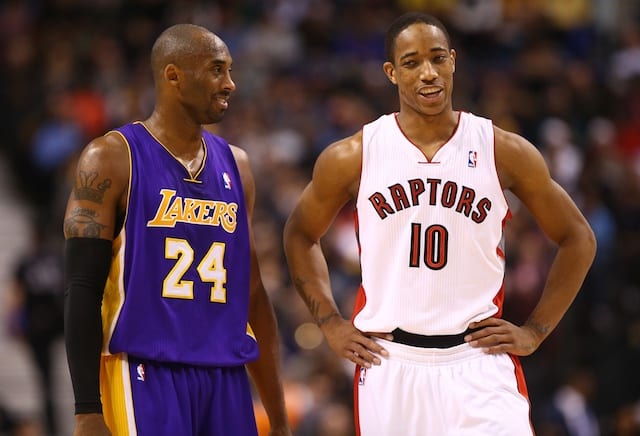 Demar Derozan Discusses Advice Lakers Legend Kobe Bryant Has Given Him In The Past