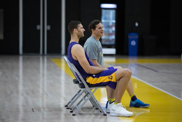 Lakers Practice Notes & Video: Andrew Bogut Impresses, Randle Lineup Questions