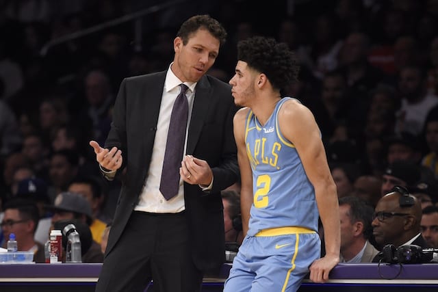 Lakers News: Luke Walton Believes Lonzo Ball Impacts Game In Positive Way Even When Not Scoring