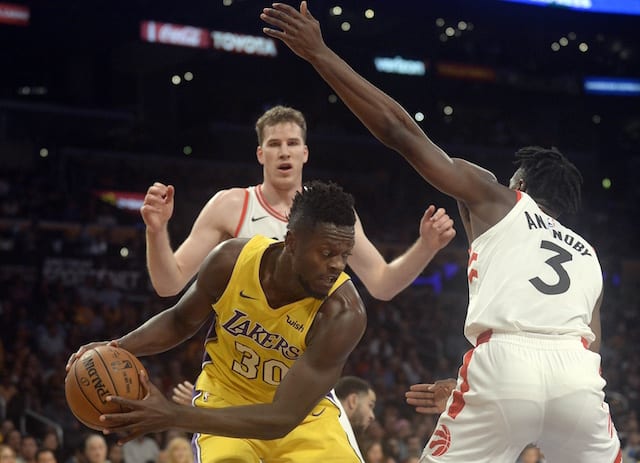 Lakers News: Luke Walton Comments On Julius Randle In The Backup Center Role