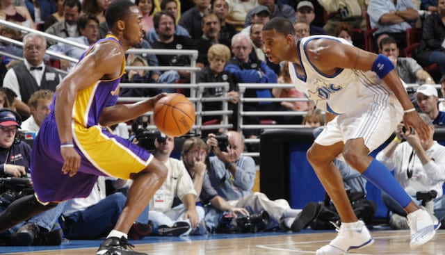 This Day In Lakers History: Kobe Bryant, Tracy Mcgracy Go Toe-to-toe In Scoring Duel