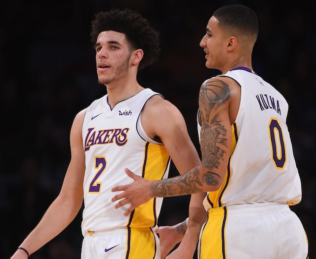 Lakers News: Kyle Kuzma Defends Fellow Rookie Lonzo Ball Despite Struggles