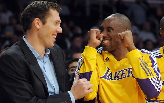 Kobe Bryant, Luke Walton, Lakers