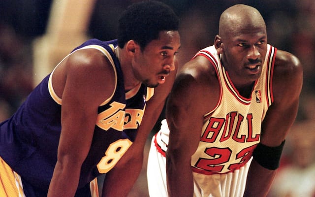 Kobe Bryant, Michael Jordan, Lakers