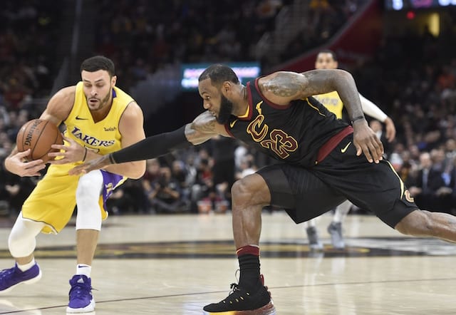 Larry Nance Jr., LeBron James