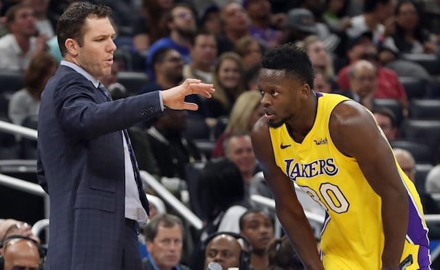 Julius Randle, Luke Walton, Lakers