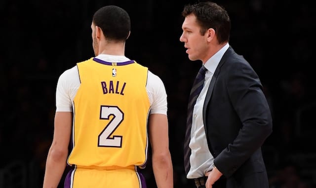 Lonzo Ball, Luke Walton, Lakers