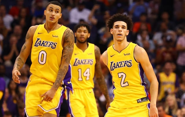 Lonzo Ball, Brandon Ingram, Kyle Kuzma