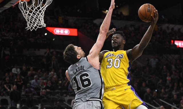 Julius Randle, Pau Gasol, Lakers, Spurs