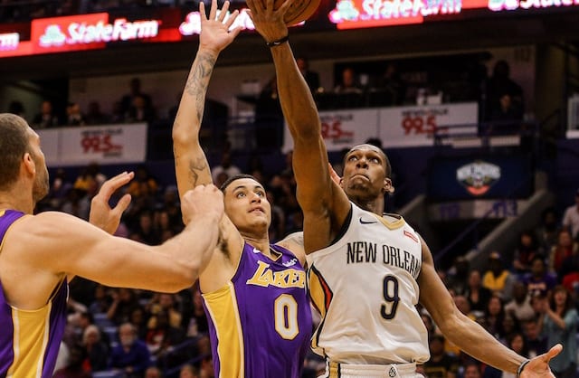 Kyle Kuzma, Brook Lopez, Lakers, Pelicans