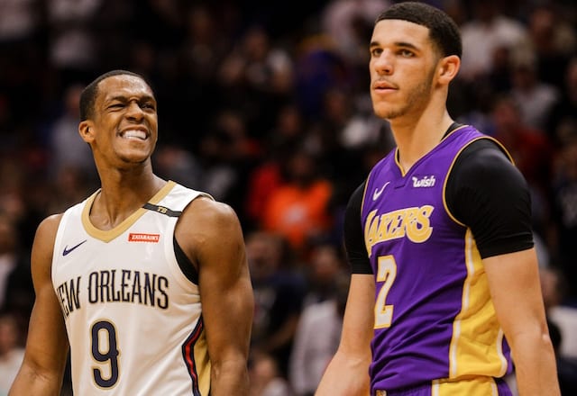 Lonzo Ball, Rajon Rondo