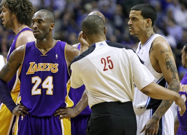 Matt Barnes, Kobe Bryant, Lakers