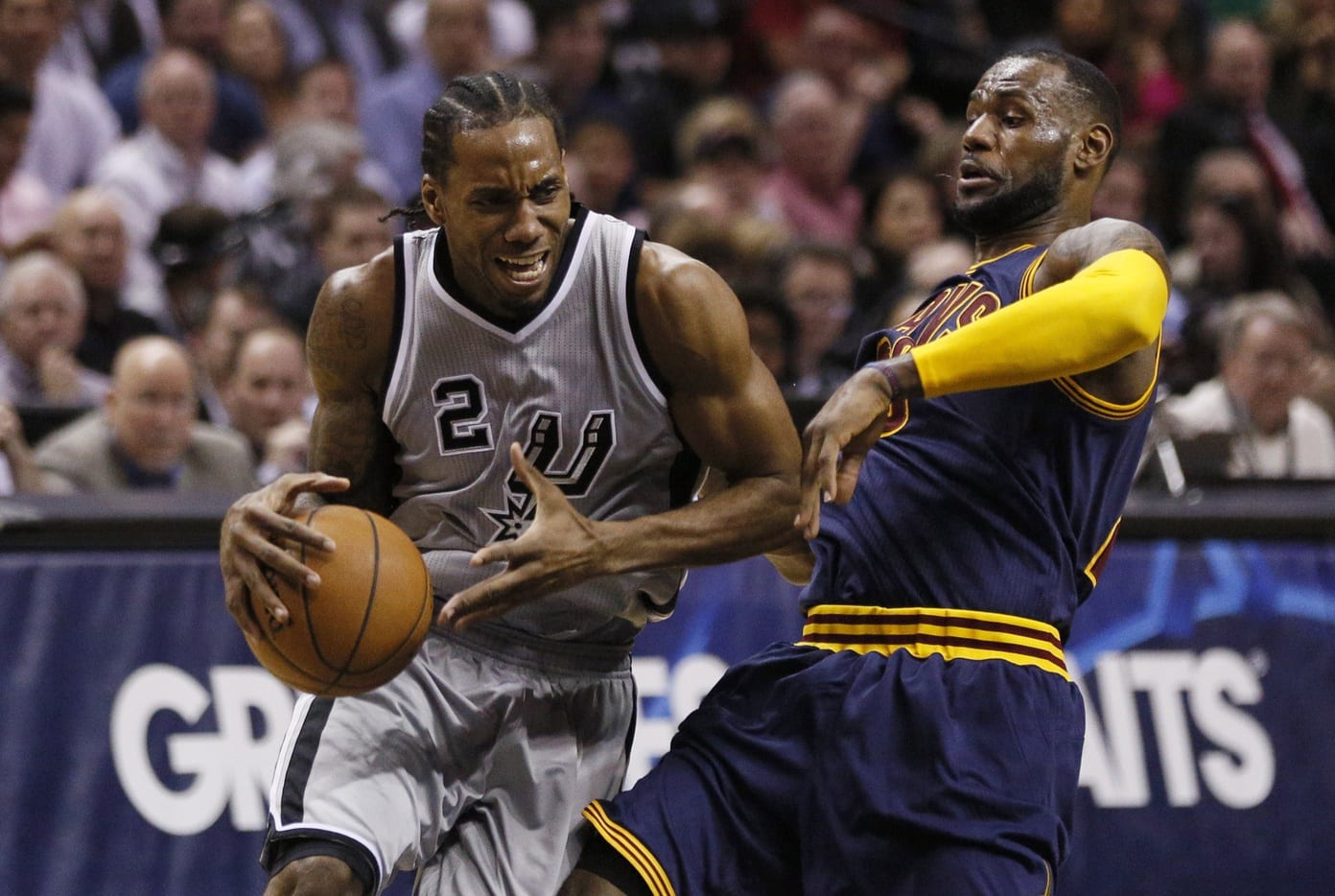 Lebron james and kawhi shops leonard