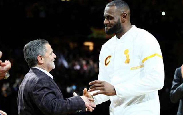 Dan Gilbert, LeBron James