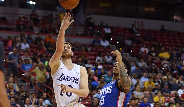 Sviatoslav Mykhailiuk, Los Angeles Lakers