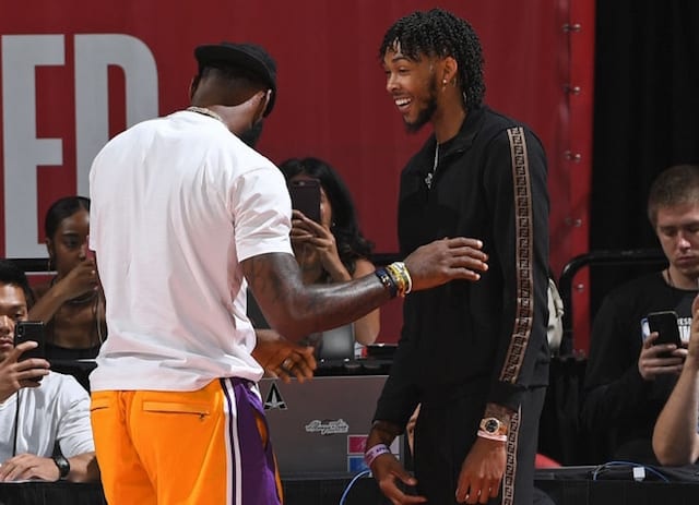 Brandon Ingram, LeBron James