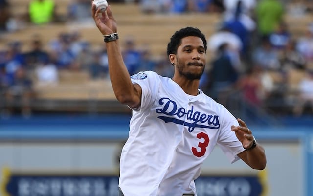 Josh Hart, Lakers Night, Dodger Stadium