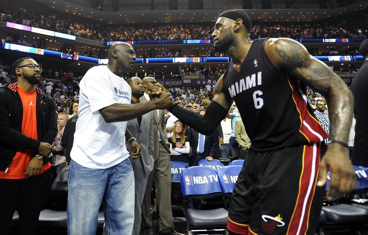 LeBron James, Michael Jordan