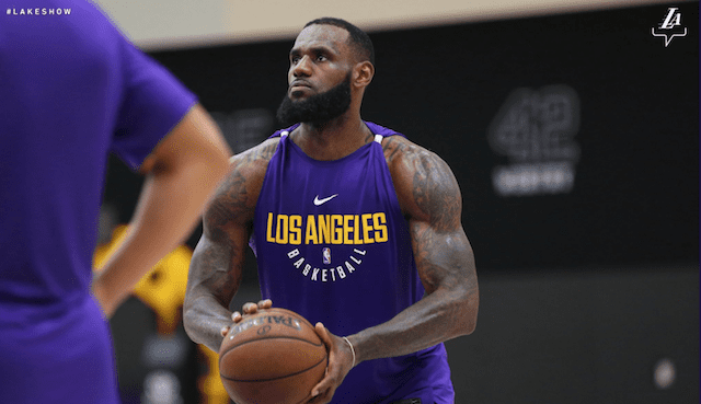 LeBron James, Lakers