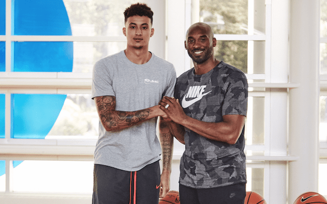 Kobe Bryant, Kyle Kuzma, Lakers