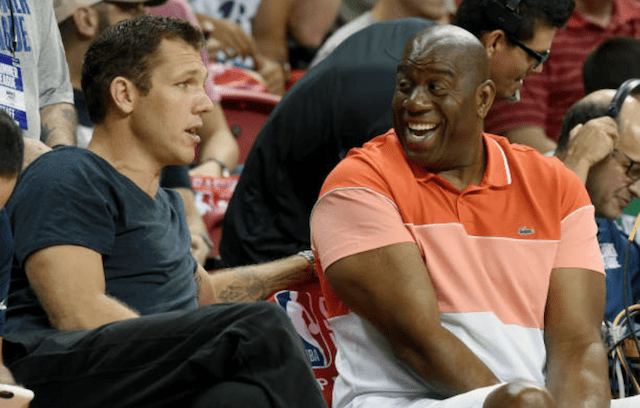 Magic Johnson, Luke Walton