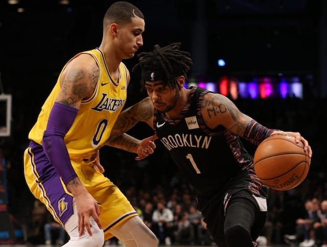 Kyle Kuzma, Lakers, Nets, D'Angelo Russell