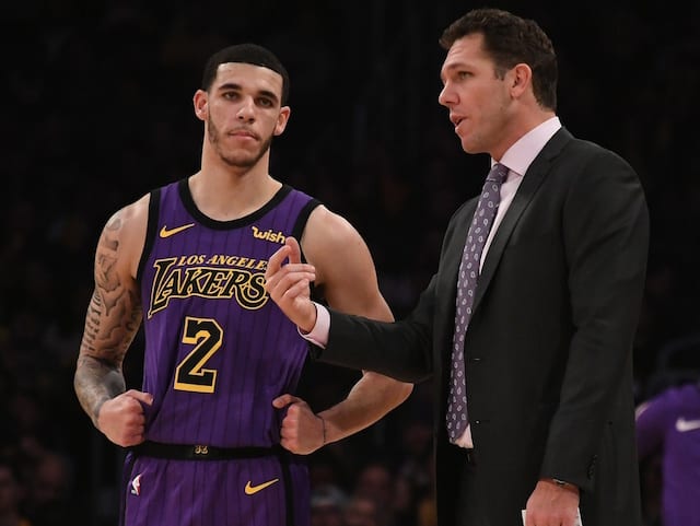 Lonzo Ball, Luke Walton, Lakers