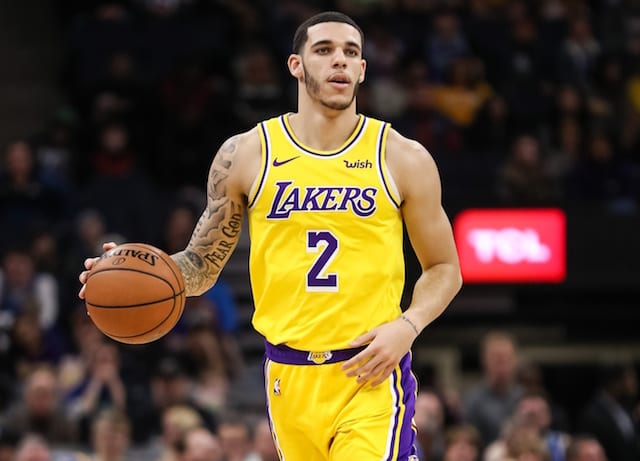 Lonzo Ball, Lakers