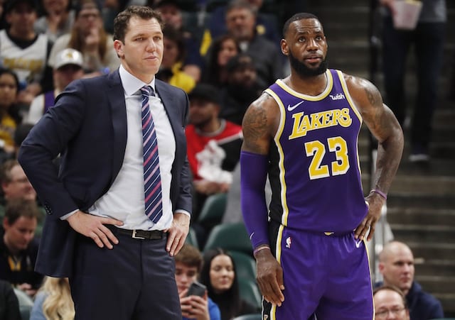 LeBron James, Luke Walton, Lakers