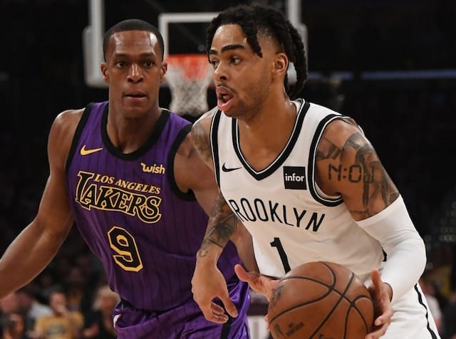 Rajon Rondo, D'Angelo Russell, Lakers