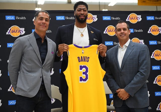 Anthony Davis, Lakers, Frank Vogel