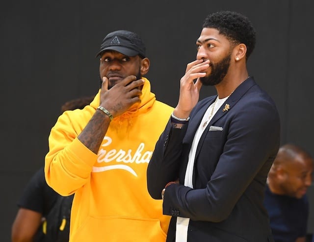 LeBron James, Anthony Davis, Lakers