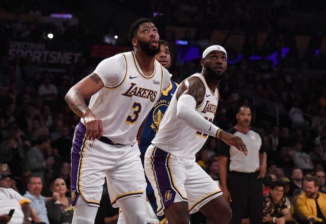 Anthony Davis Lebron James Lakers