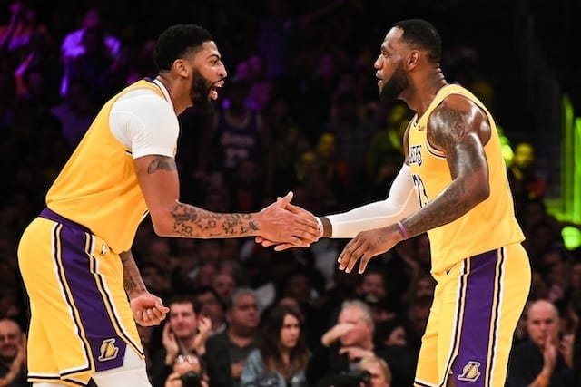 Lakers, Anthony Davis, LeBron James