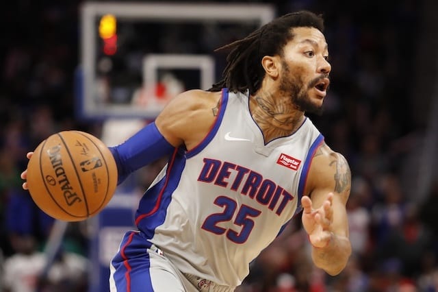 Derrick Rose, Lakers, Pistons