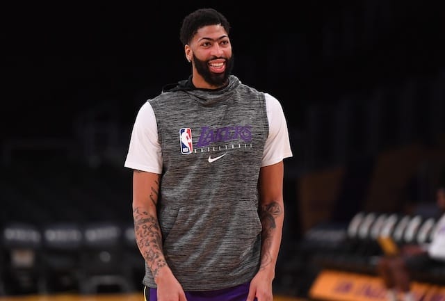 Los Angeles Lakers power forward Anthony Davis