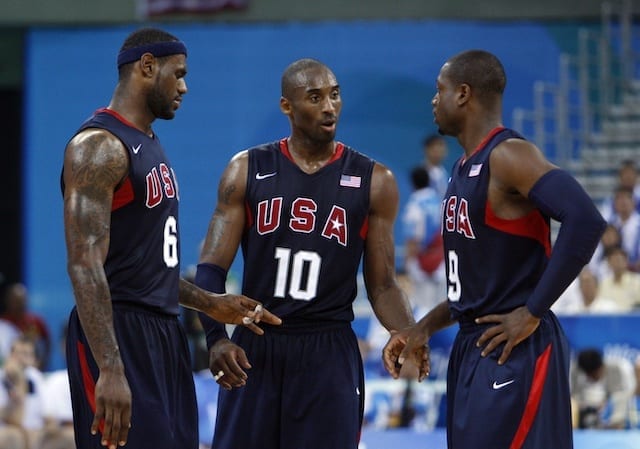 LeBron James, Kobe Bryant, Dwyane Wade, Lakers, Redeem Team