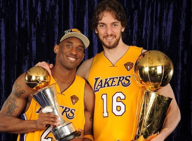 Kobe Bryant, Pau Gasol, Lakers