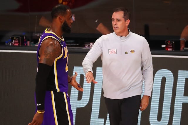 LeBron James, Frank Vogel, Lakers