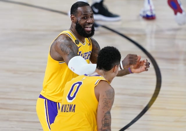 LeBron James, Kyle Kuzma