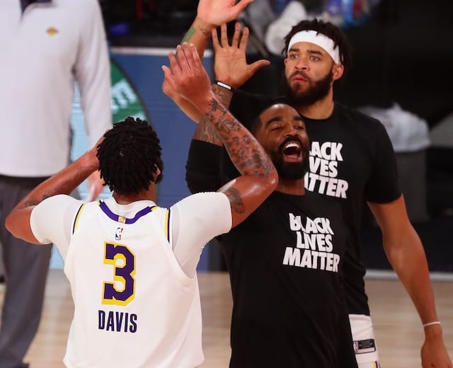 Anthony Davis, JaVale McGee, JR Smith